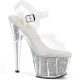 Sandales Pleaser Adore-708PREM-RSI transparentes à talons hauts