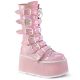Bottine compensée steampunkBottes gothiques femme Demonia Cult Damned-225 sose à plateformes, style punk