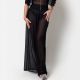 Pantalon jupe noir style sensuel et confortable.