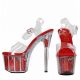 Talons hauts rouges paillettes soirée coquine.