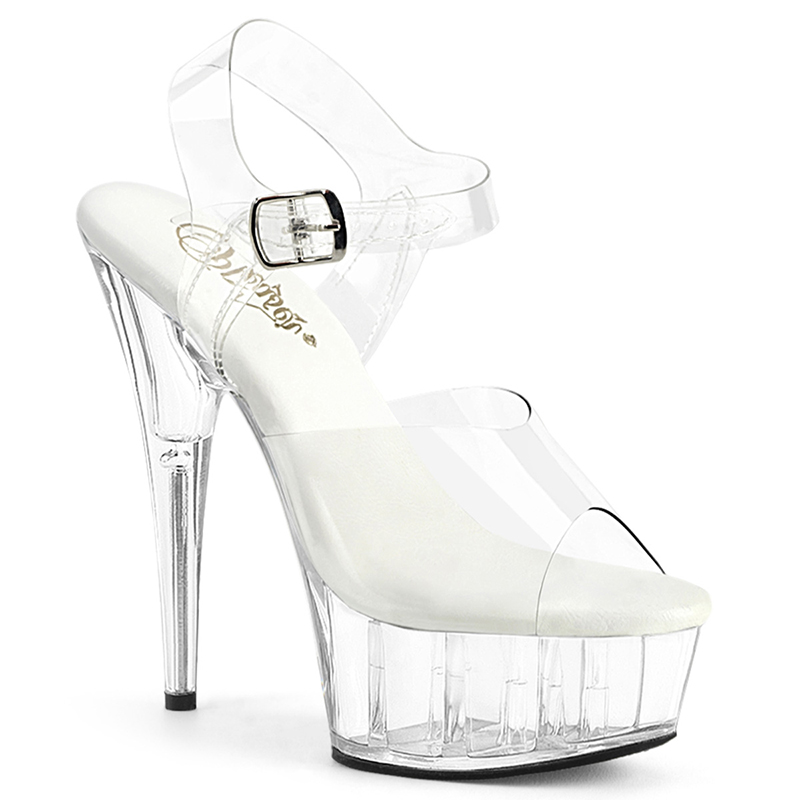 Sandale gogo transparente - Pointure : 46 - Pleaser - Modalova