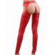 Chaps en Wetlook rouge mat