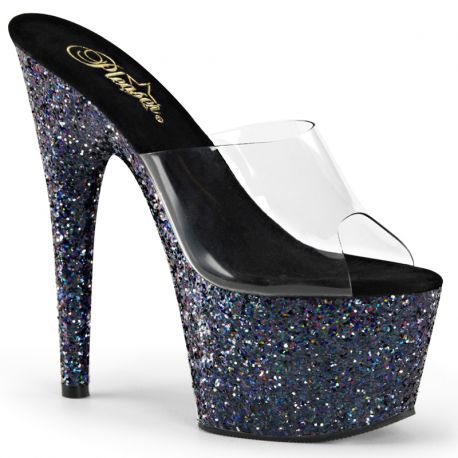 Talons 7 pouces glamour pour spectacle et clubbing.