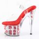 Pleaser talons stiletto plateforme fleurs clubwear.
