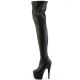Chaussure de strip-tease Pleaser ADORE-4000 cuissarde stretch 17,8 cm