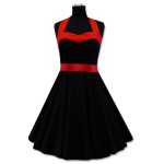 robe-rockabilly-coloris-noir-et-rouge