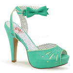 chaussure Pinup vert