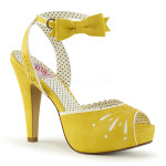 chaussure Pinup jaune