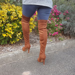Bottes haute caramel